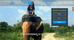 Desktop Screenshot of ecuadorvolunteer.org